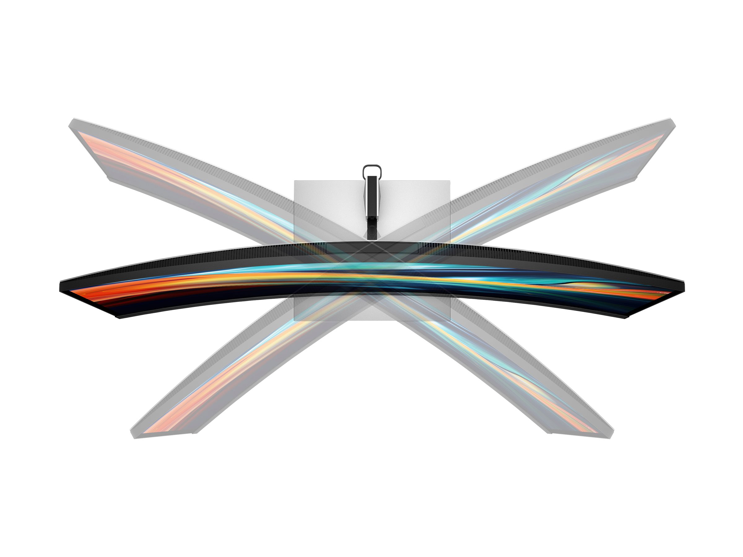 HP 740pm - Series 7 Pro - LED-Monitor - gebogen - 101.6 cm (40)