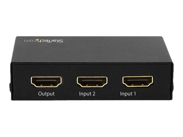 StarTech.com 2 Port HDMI Switch - 4K HDMI Switch Box
