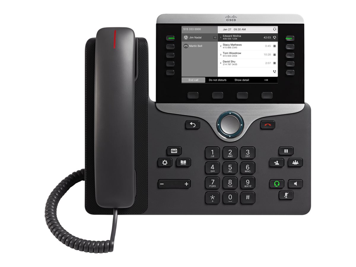 Cisco IP Phone 8811 - VoIP-Telefon - SIP, RTCP