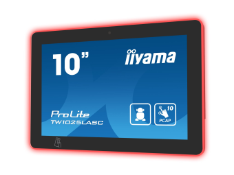 Iiyama ProLite TW1025LASC-B3PNR - Android-PC - Touchscreen-PC - 1 RK3568  2 GHz - RAM 4 GB - SSD - eMMC 32 GB - Mali-G52 - 1GbE, NFC, Bluetooth 5.2 - WLAN 802.11abgnac, NFC, Bluetooth 5.2 - Android 13 - Monitor LED 25.7 cm (10.1")