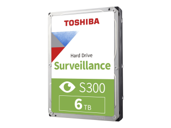 Toshiba S300 Surveillance - Festplatte - 6 TB - intern - 3.5 (8.9 cm)