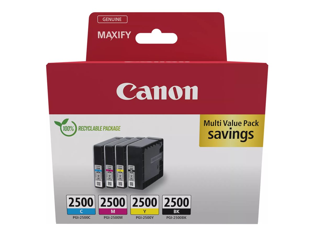 Canon PGI-2500 BKCMY Multipack - 4er-Pack