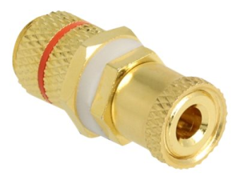 Delock Audio-Adapter - Binding Post zu Binding Post