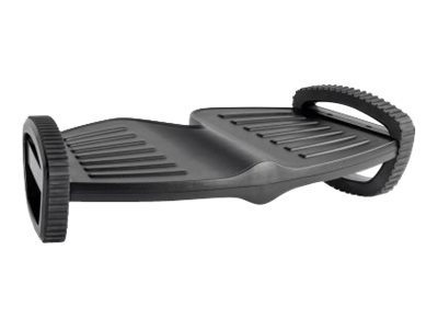 Manhattan Foot RestRocker, Under-Desk Comfort and Productivity Enhancer, Two Rocking Motions, 277 x 502mm, Textured Surface, Black, Lifetime Warranty