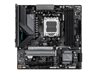 Gigabyte B850M EAGLE WIFI7 - Motherboard - micro ATX - Socket AM5 - AMD B850 Chipsatz - USB-C 3.2 Gen2, USB 3.2 Gen 2, USB 3.2 Gen 1 - 2.5 Gigabit LAN, Wi-Fi 7, Bluetooth - Onboard-Grafik (CPU erforderlich)