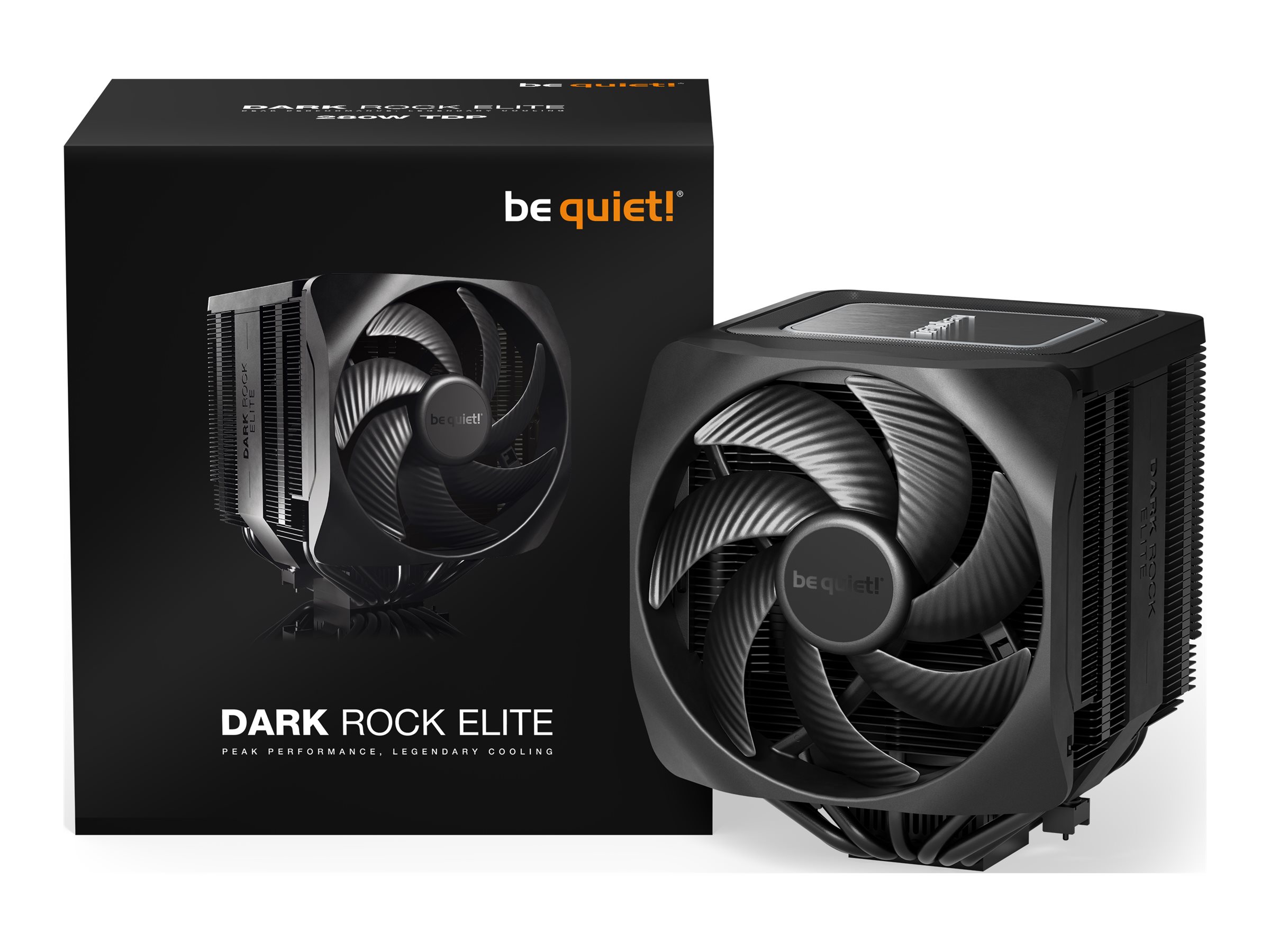 Be Quiet! Dark Rock Elite - Prozessor-Luftkühler - (für LGA1150, LGA1151, LGA1155, LGA1200, LGA1700, AM4, AM5)
