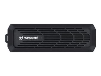 Transcend CM10G - Speichergehäuse - M.2 - PCIe  SATA 6Gbs - USB-C 3.1 (Gen 2)