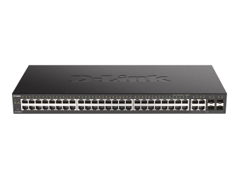 D-Link DGS 2000-52 - Switch - L3 - managed - 48 x 101001000 + 4 x Fast EthernetGigabit SFP, kombiniert
