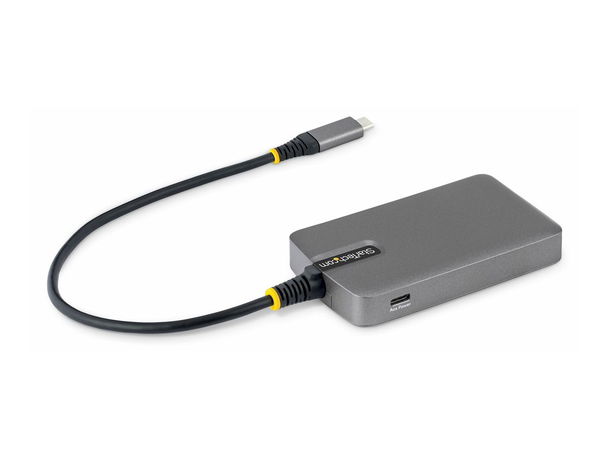 StarTech.com Hub - 4 x USB 3.2 Gen 1 + 1 x USB-C + 1 x USB-C 3.2 Gen 1