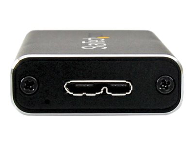 StarTech.com SSD Festplattengehäuse für M.2 Festplatten - USB 3.1 Type C - NGFF - USB C Kabel - USB 3.1 Case auf M2 Adapter - Speichergehäuse - M.2 - SATA 6Gbs - USB 3.1 (Gen 2)