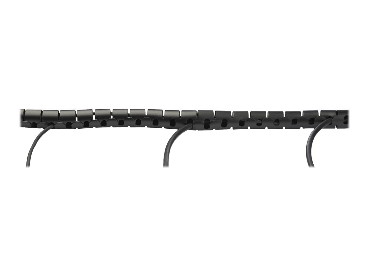 StarTech.com CMSCOILED4 Kabelbündelschlauch (2,5 m, 45mm  1,8 Zoll Durchmesser, erweiterbarer Spiralkabel-Organizer)