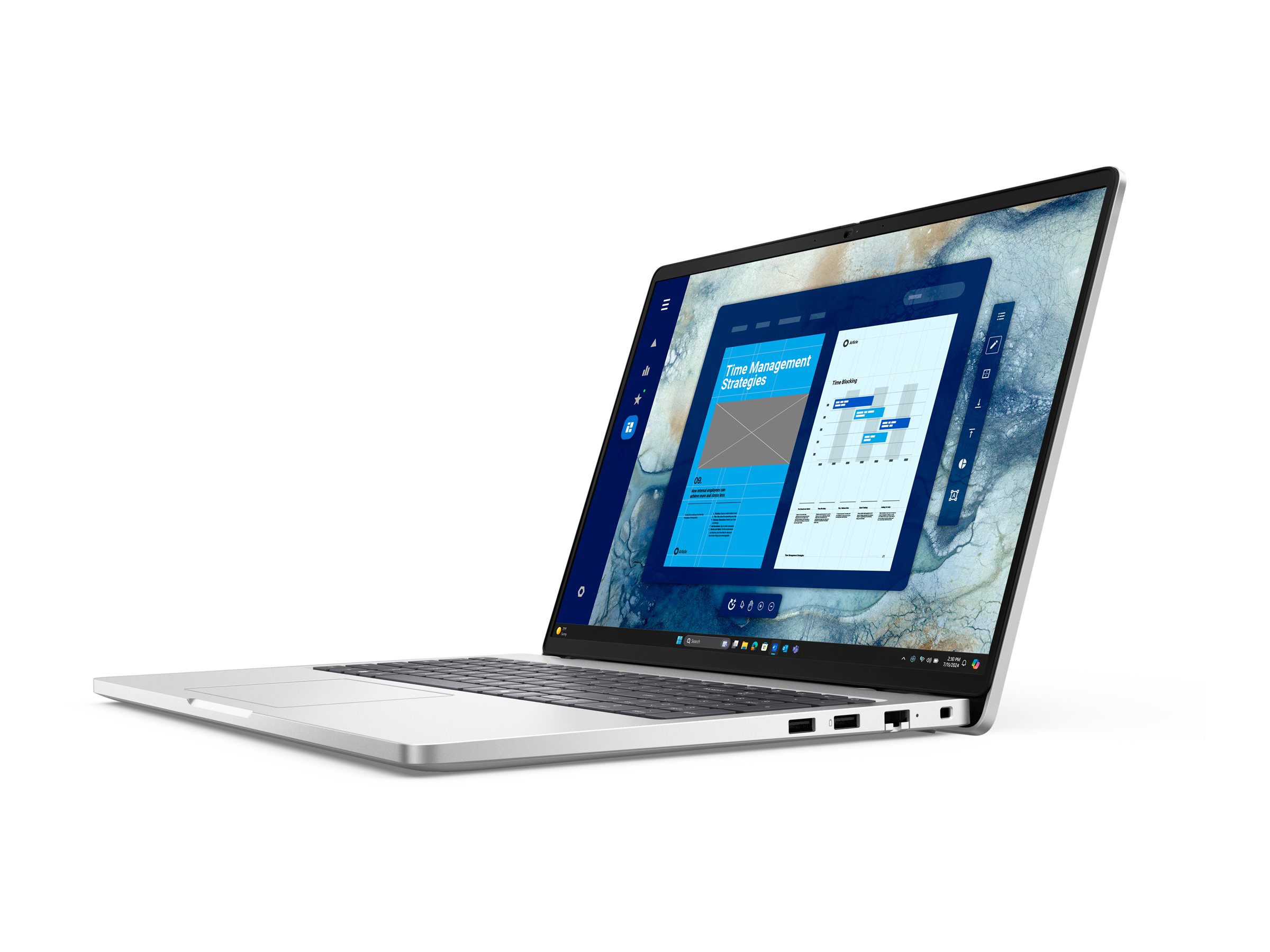 Dell Pro 16 PC16250 - Intel Core Ultra 7 255U  2 GHz - Win 11 Pro - Intel Graphics - 16 GB RAM - 512 GB SSD NVMe - 40.646 cm (16")