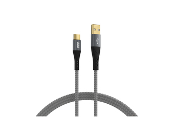EFB Elektronik USB-A auf USB-C Kabel 60W QC 3A grau - Kabel - DigitalDaten