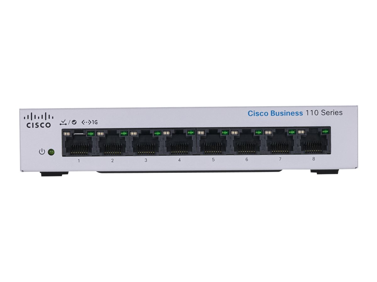 Cisco Business 110 Series 110-8T-D - Switch