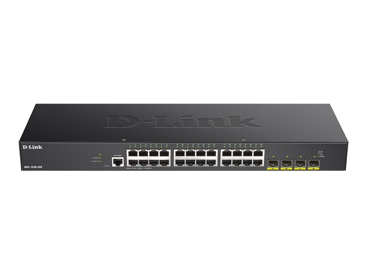 D-Link DGS 1250-28X - Switch - L3 Lite - Smart
