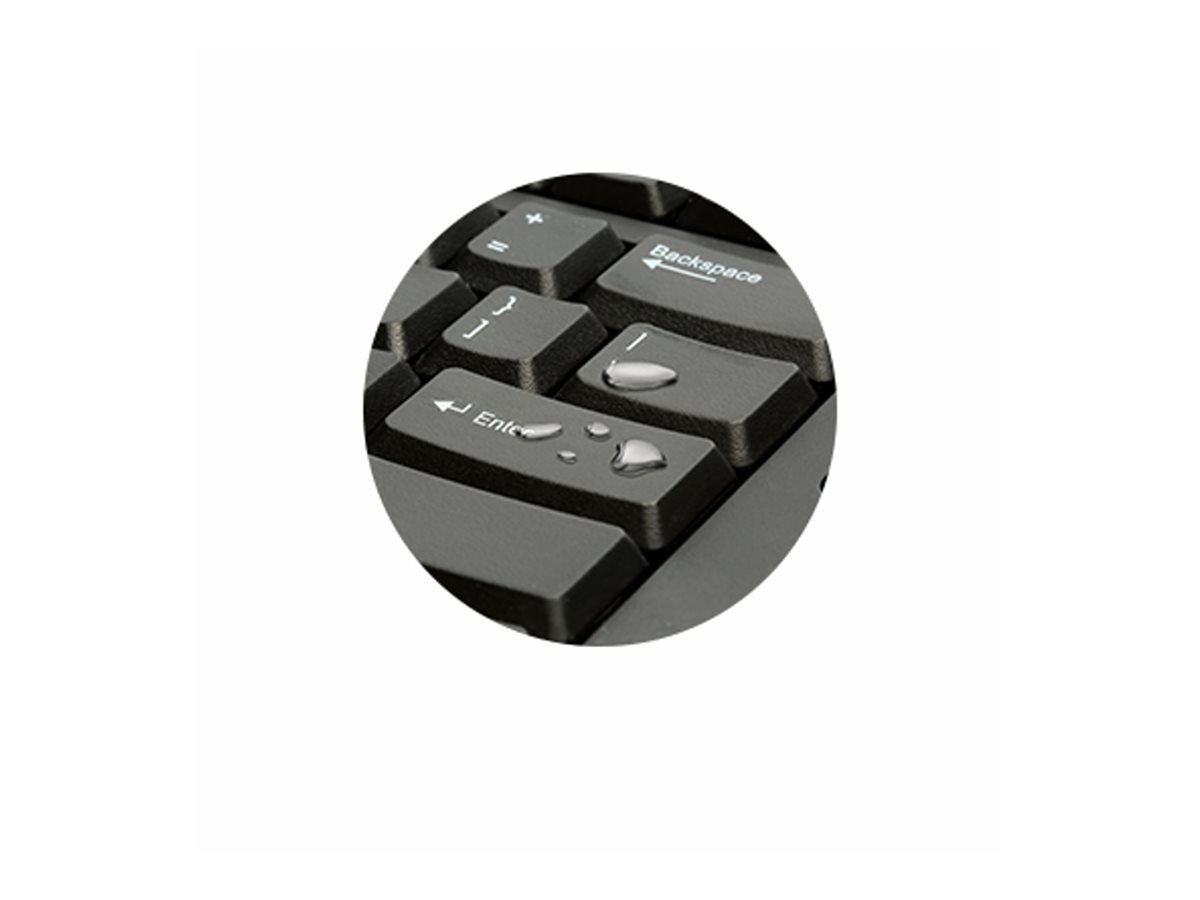 Kensington KM150 EQ - Tastatur-und-Maus-Set - full size