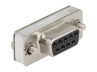 Delock Loopback-Adapter - DB-9 (W) schraubbar