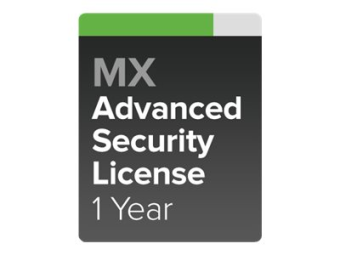 Cisco Meraki MX100 Advanced Security License - Abonnement-Lizenz (1 Jahr)