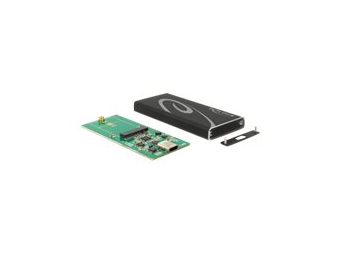Delock Speichergehäuse - M.2 Card - USB 3.1 (Gen 2)