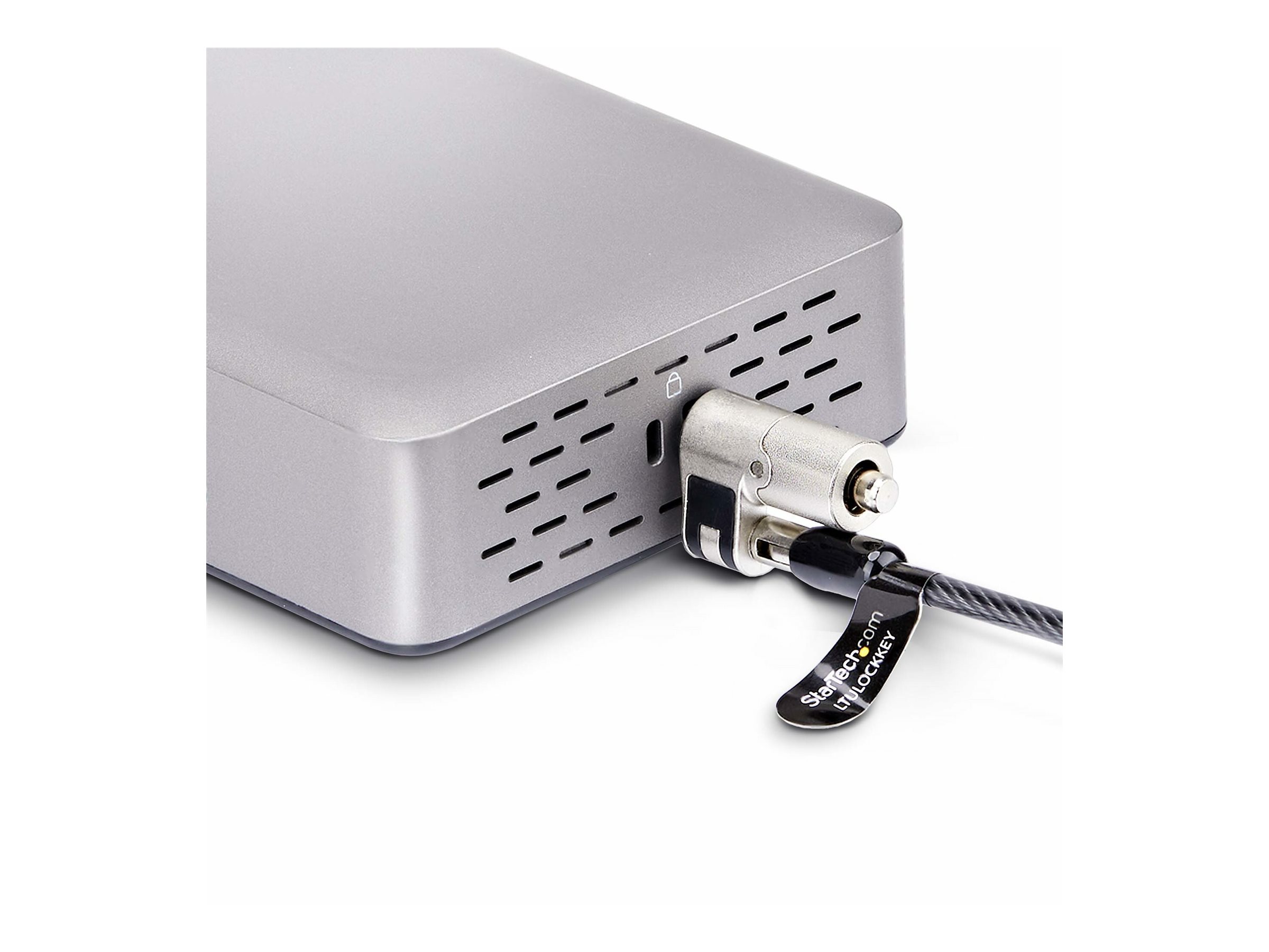 StarTech.com USB4 Docking Station, USB-C 40Gbps, Dual Video HDMI, Up to 2x 4K 60Hz 444 (RGB)