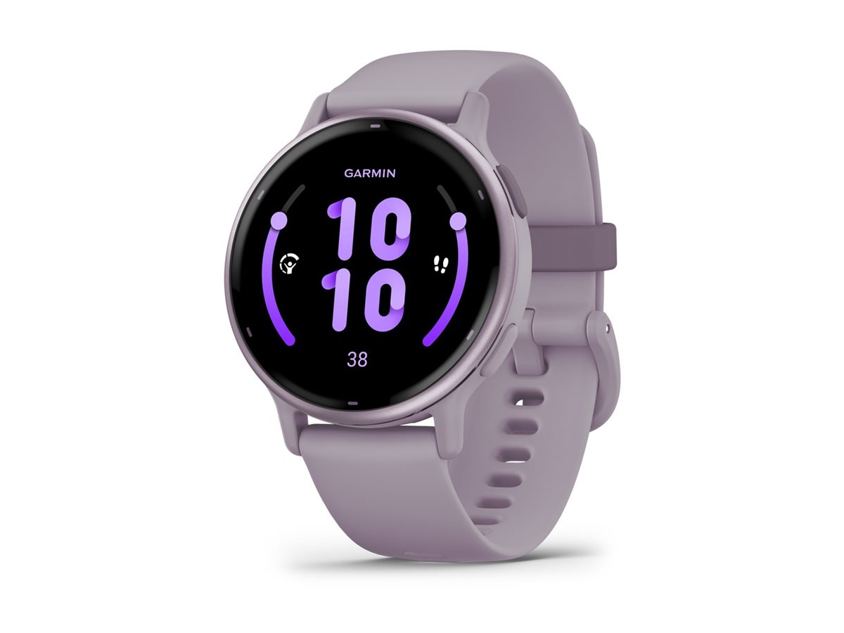 Garmin vívoactive 5 - Orchid - intelligente Uhr mit Band - Silikon - Handgelenkgröße 125-190 mm - Anzeige 3.04 cm (1.2")