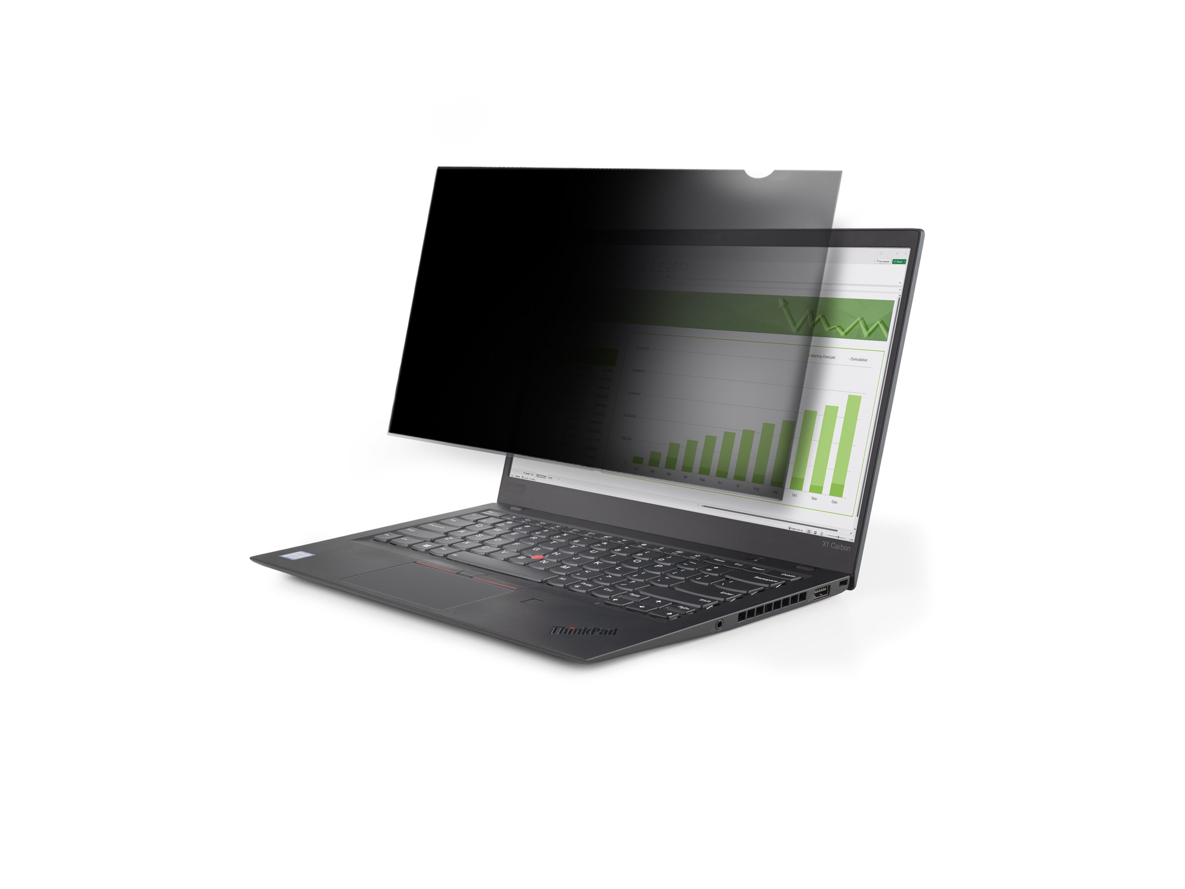 StarTech.com 13,3 Zoll Laptop Sichtschutzfolie 169, Blaulichtfilter - Blickschutzfilter für Notebook (horizontal)