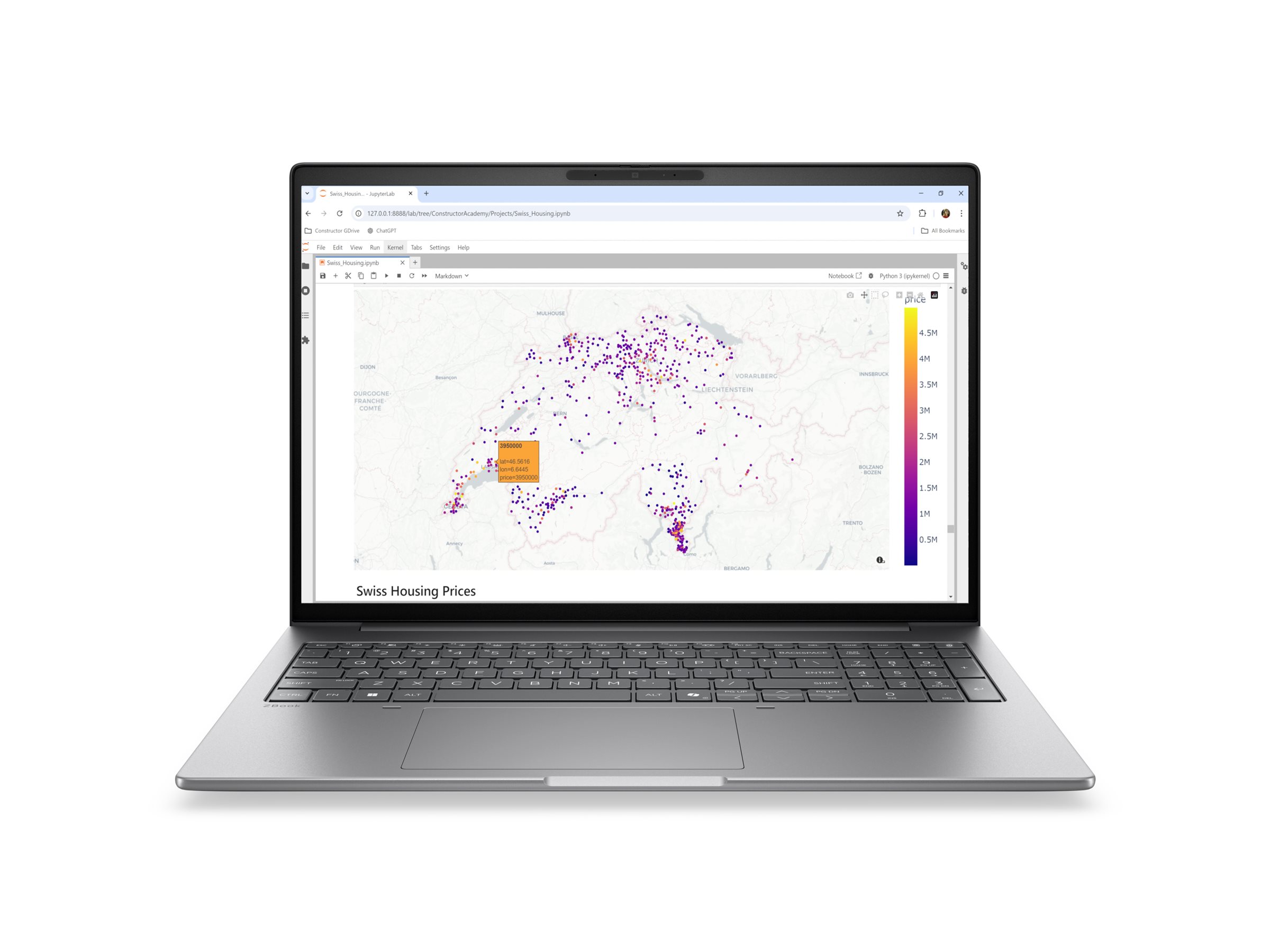 HP  AMD - Win 11 Pro - 32 GB RAM - 512 GB SSD NVMe - 40.6 cm (16")