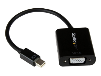 StarTech.com Mini DisplayPort 1.2 auf VGA Adapter  Konverter - 1920x1200 - mDP zu VGA für Laptop  MacBook - Videoadapter - Mini DisplayPort (M)