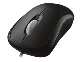 Microsoft Basic Optical Mouse - Maus - rechts- und linkshändig