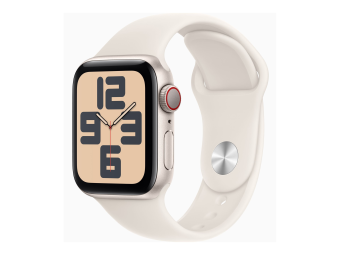 Apple Watch SE (GPS + Cellular) - 40 mm - Starlight Aluminium