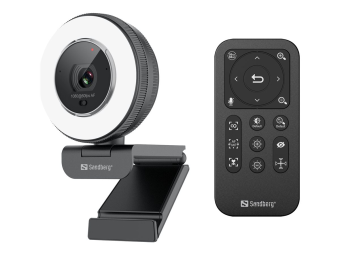SANDBERG Streamer USB Webcam Pro Elite - Live-Streaming-Kamera