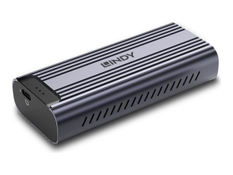 Lindy Speichergehäuse - M.2 - M.2 NVMe Card  PCIe 4.0 (NVMe)