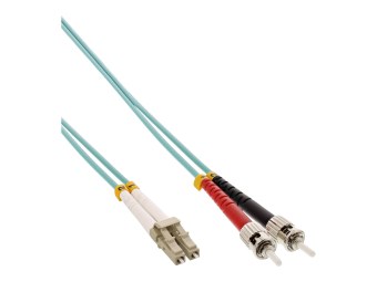 InLine LWL Duplex Kabel - LCST - 50125µm - OM3 - 2m