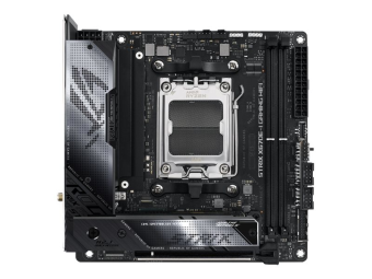 ASUS ROG Strix X670E-I Gaming WiFi - Motherboard - Mini-ITX - Socket AM5 - AMD X670E Chipsatz - USB4 USB 3.2 Gen 2 USB 3.2 Gen 1 USB-C 3.2 Gen2 - 2.5 Gigabit LAN Wi-Fi 6E Bluetooth - Onboard-Grafik (CPU erforderlich)
