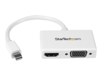 StarTech.com Reise AV Adapter 2-in-1 Mini DisplayPort auf HDMI oder VGA Konverter