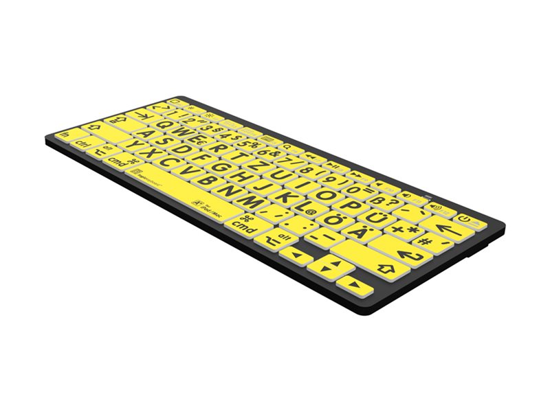 Logickeyboard Largeprint - Tastatur - mini, Mac