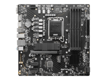 MSI PRO B760M-P - Motherboard - micro ATX - LGA1700-Sockel - B760 Chipsatz - USB 3.2 Gen 1 USB-C 3.2 Gen2 - Gigabit LAN - Onboard-Grafik (CPU erforderlich)