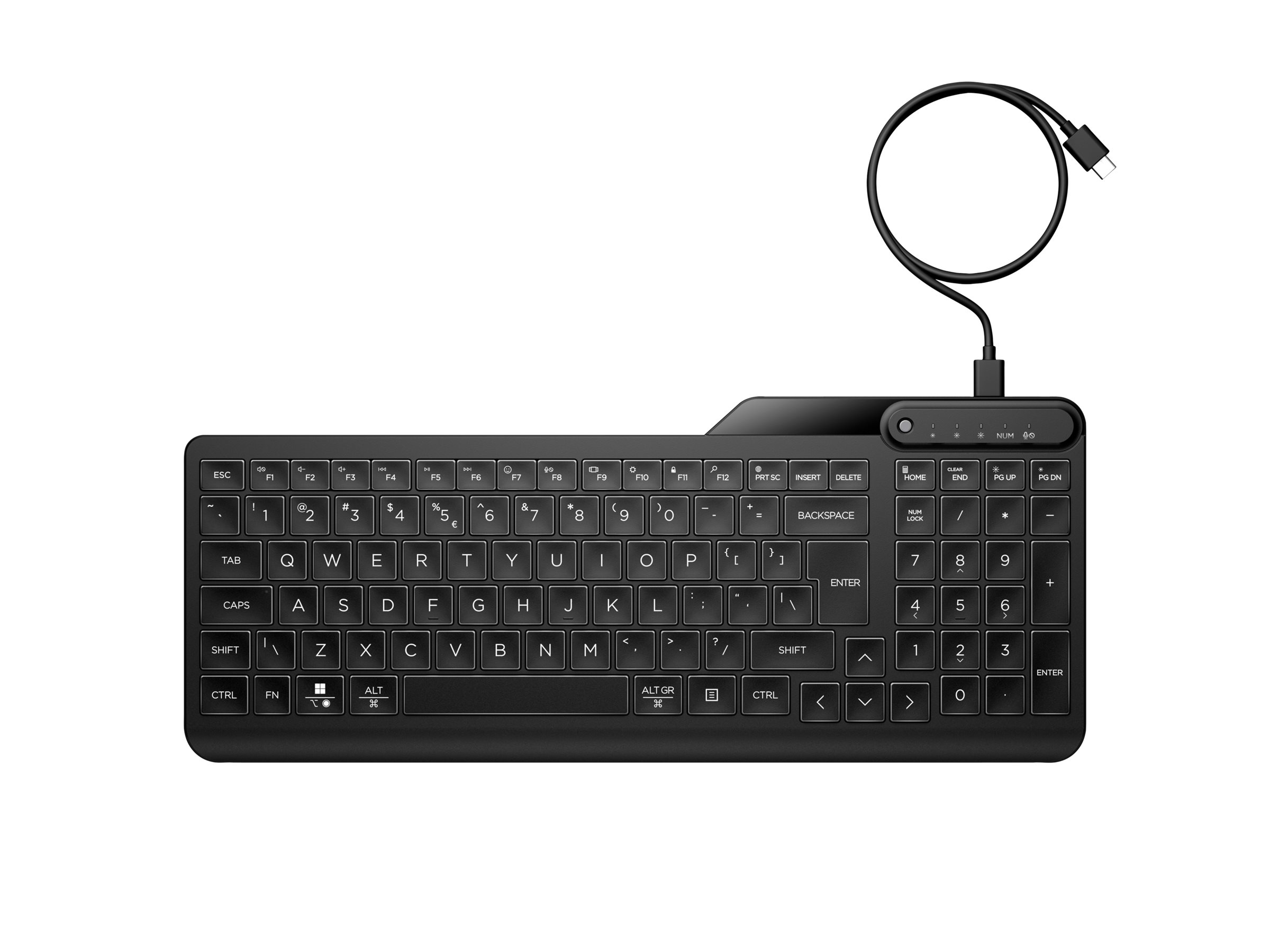HP 405 - Tastatur - Multi-Device - 65% - compact
