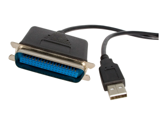 StarTech.com 10 ft USB to Parallel Printer Adapter - MM - USB to ieee 1284 - USB to centronics - USB to Parallel Cable (ICUSB128410)