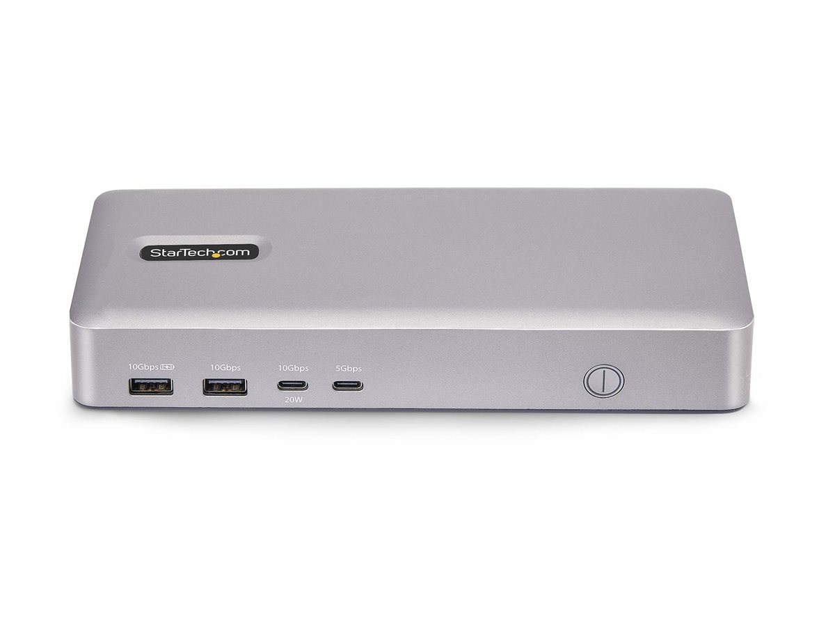 StarTech.com USB4 Docking Station, USB-C 40Gbps, Dual Video HDMI, Up to 2x 4K 60Hz 444 (RGB)