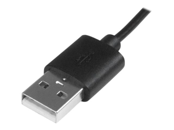 StarTech.com StarTech 1m Micro USB Kabel mit LED Ladeanzeige - StSt - USB auf Micro USB Kabel - USB-Kabel - Micro-USB Typ B (M)