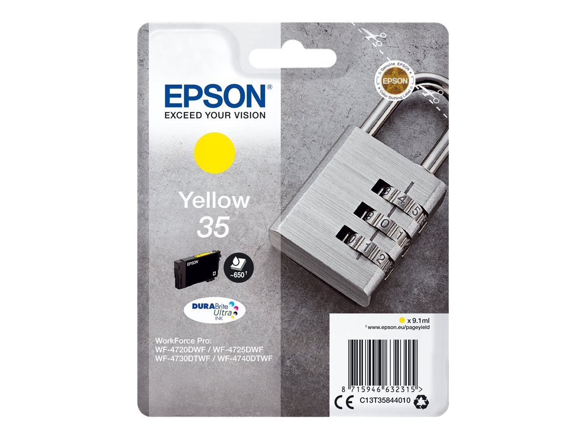 Epson 35 - 9.1 ml - Gelb - original - Blisterverpackung