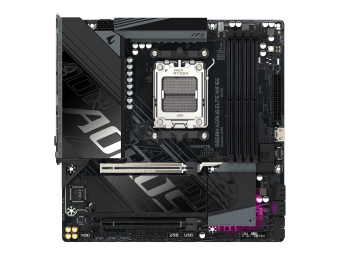 Gigabyte AORUS B850M ELITE WIFI6E - Motherboard - micro ATX - Socket AM5 - AMD B850 Chipsatz - USB-C 3.2 Gen 2x2 USB-C 3.2 Gen2 USB 3.2 Gen 1 USB 3.2 Gen 2 - Bluetooth 2.5 Gigabit LAN Wi-Fi 6E - Onboard-Grafik (CPU erforderlich)
