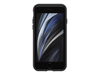 OtterBox React Series - Hintere Abdeckung für Mobiltelefon - Black Crystal - für Apple iPhone 7, 8, SE (2. Generation)