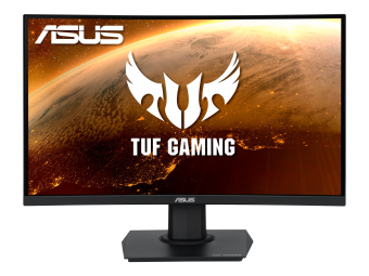 ASUS TUF Gaming VG24VQE - LED-Monitor - Gaming - gebogen - 59.9 cm (23.6)