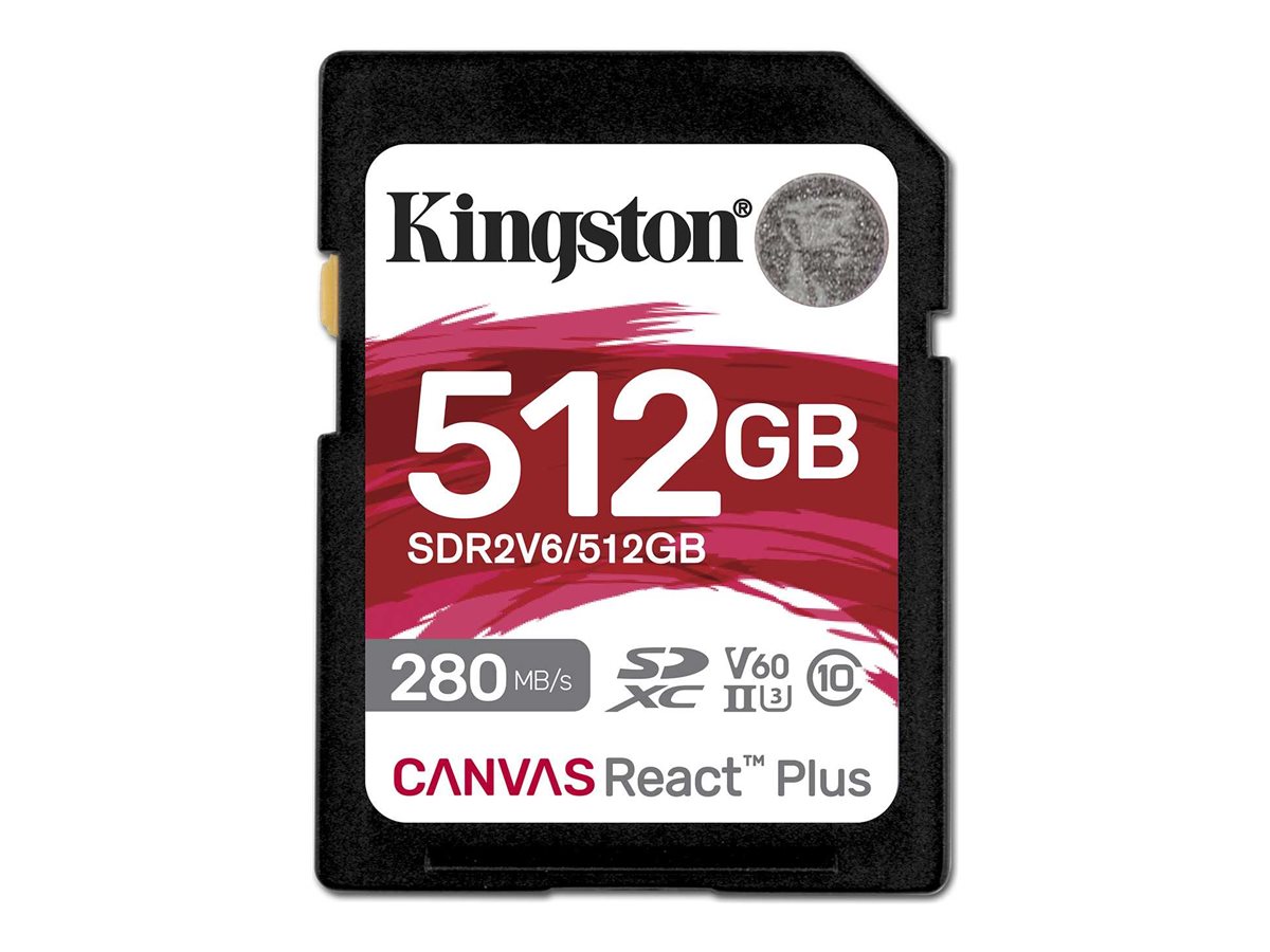 Kingston Canvas React Plus - Flash-Speicherkarte