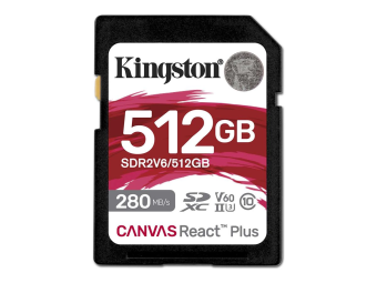 Kingston Canvas React Plus - Flash-Speicherkarte