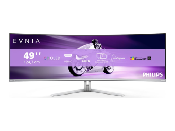 Philips Evnia 8000 49M2C8900 - OLED-Monitor - Gaming - gebogen - 124.5 cm (49")