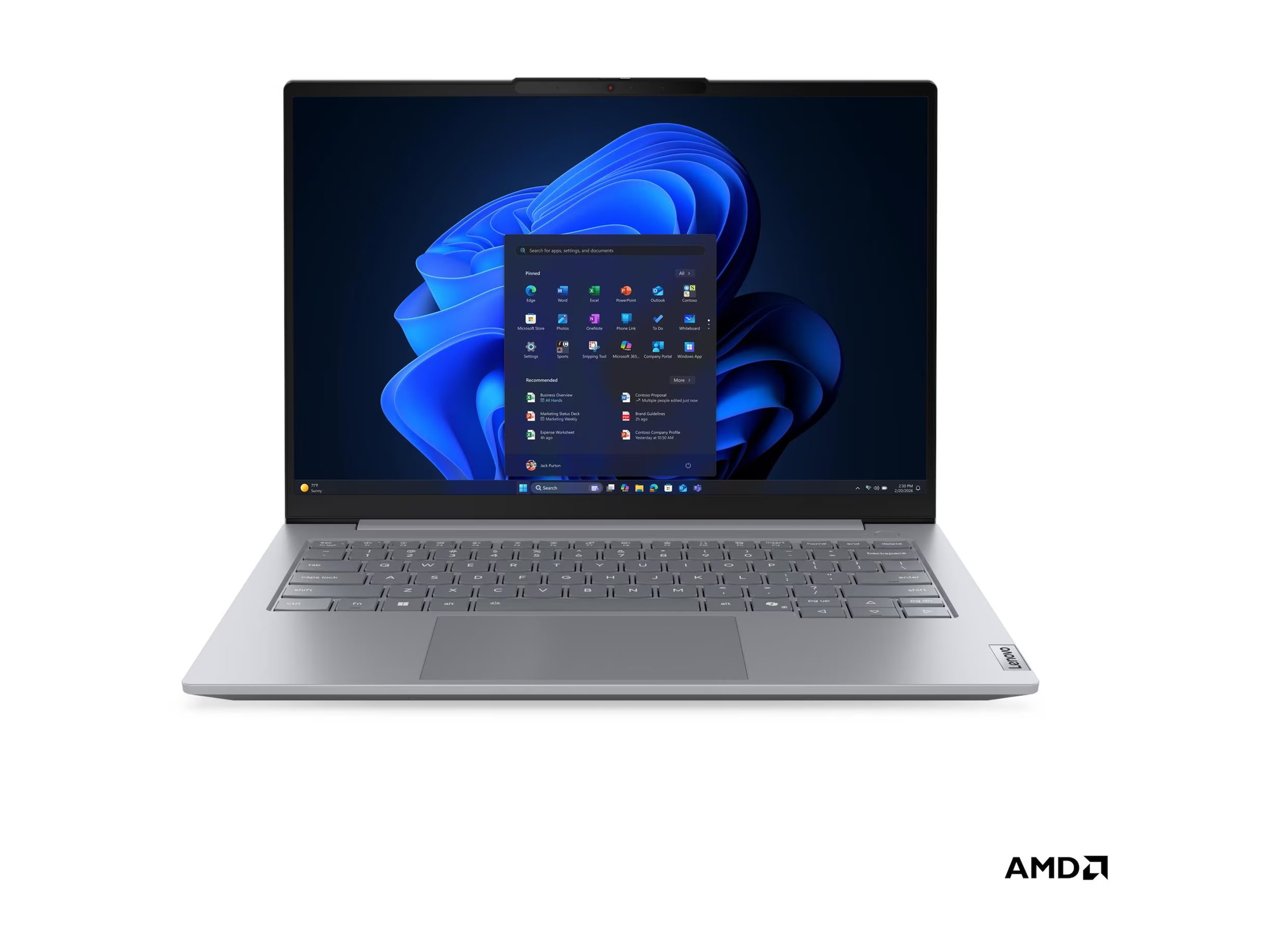 Lenovo ThinkBook 14 G9 AHP 21V0 - AMD Ryzen 5 220  3.2 GHz - Win 11 Pro - Radeon 740M - 32 GB RAM - 512 GB SSD NVMe - 35.6 cm (14")
