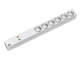 Bachmann Steckdosenleiste (Rack - einbaufähig) - Ausgangsanschlüsse 6 - 1U - 48.3 cm (19")